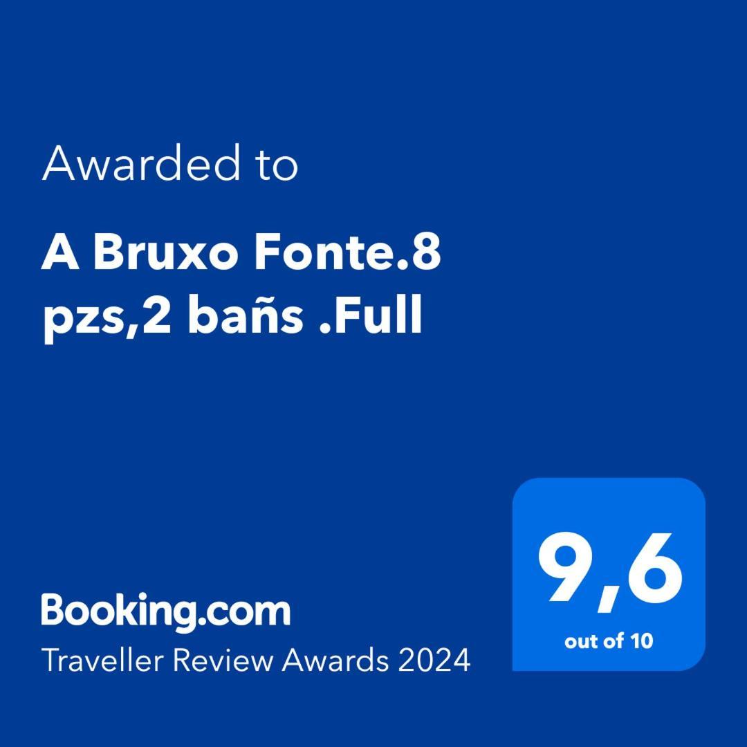 A Bruxo Fonte 8 Pzs 2 Banos Full Reg Vut38509 Apartamento Luarca Exterior foto